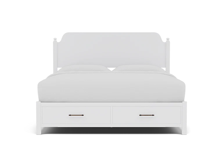 Pure Maple Poster Storage Bed